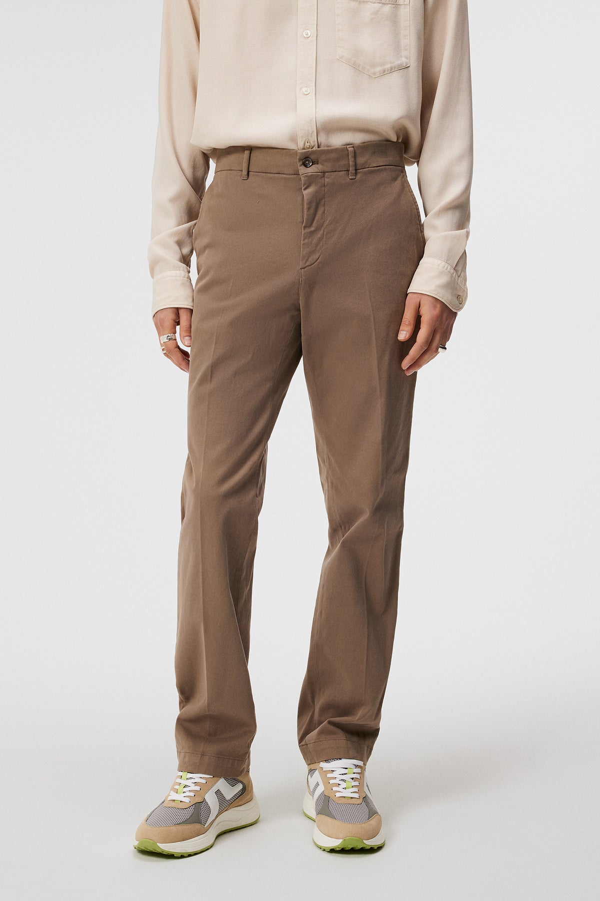 Lois Twill Flex Pants / Walnut