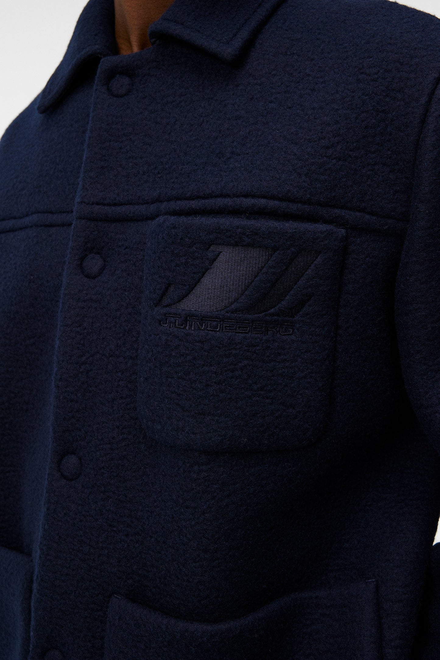 Ferdi Wool Mix Jacket / JL Navy