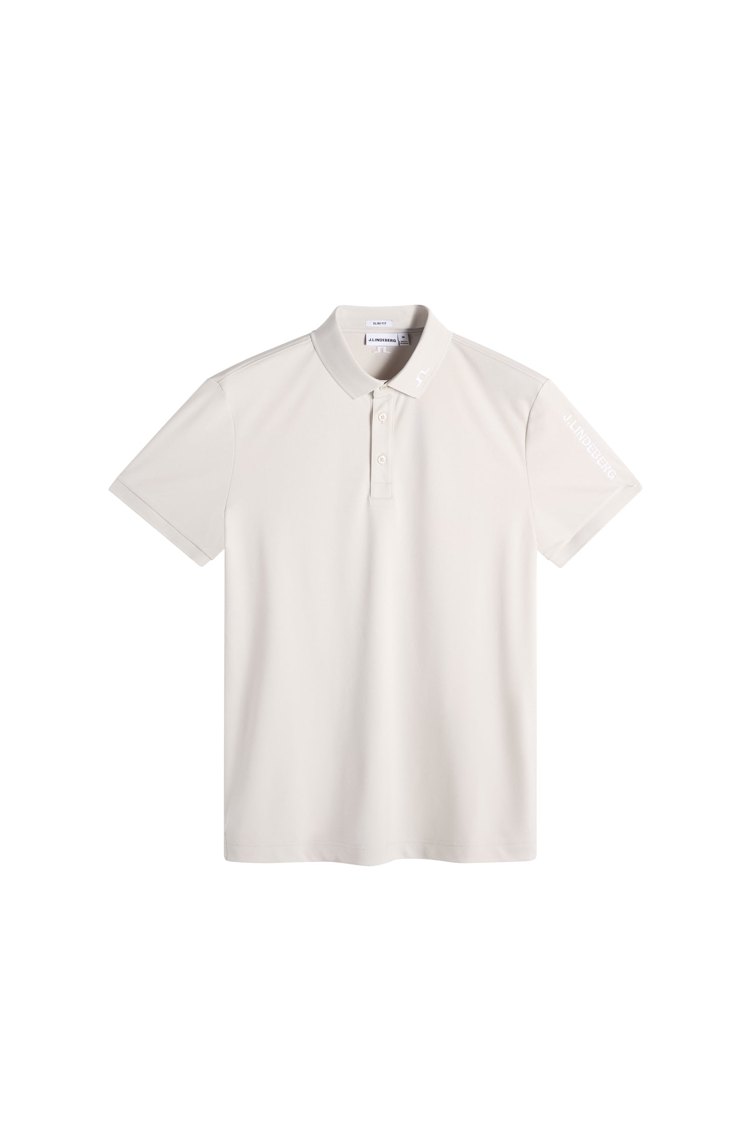Tour Tech Slim Fit Polo / Moonbeam – J.Lindeberg EU