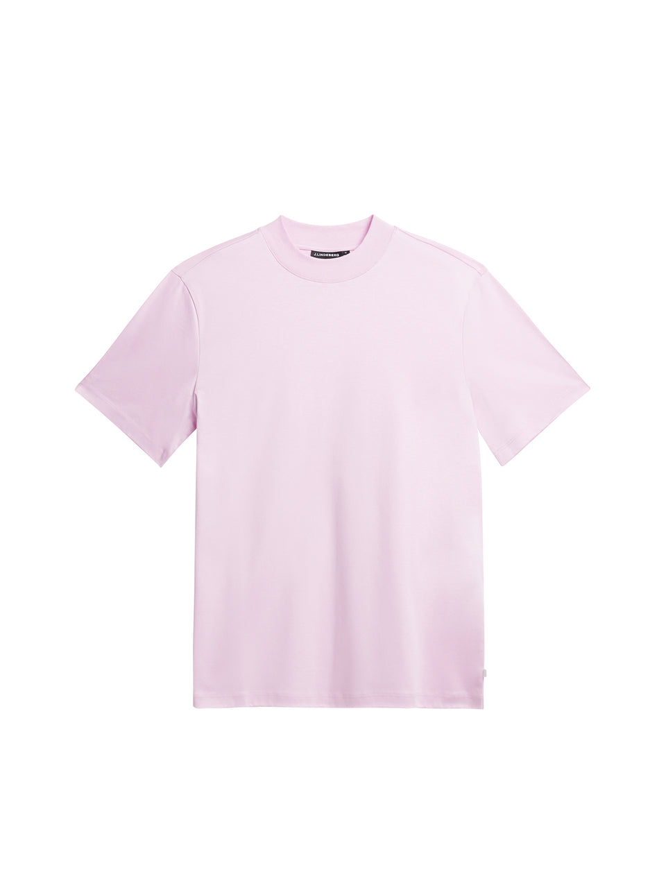 Ace Mock Neck T-shirt / Pink Lavender