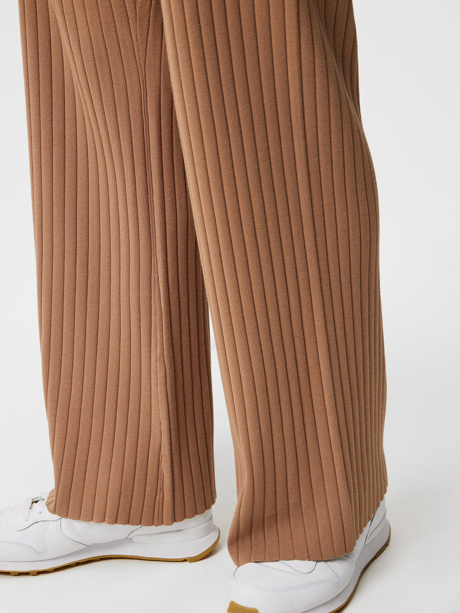 Zania Knitted Pant / Tiger Brown