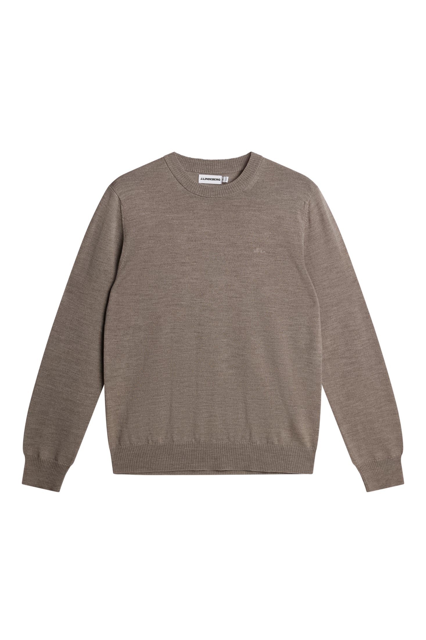 Keane Merino Crew Neck / Brindle Melange – J.Lindeberg EU
