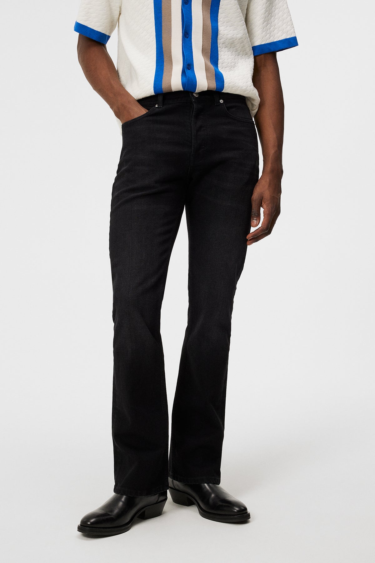 Ray Flared Jeans / Black