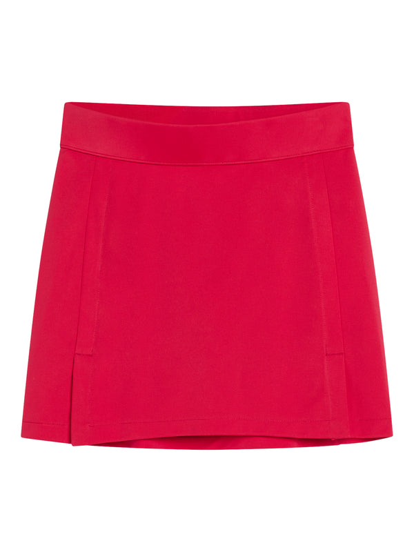 Amelie Mid Skirt / Rose Red