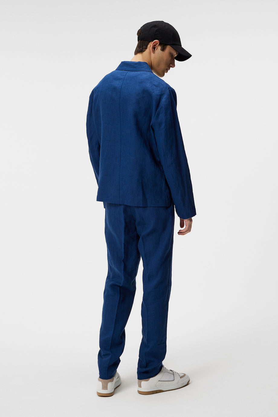 Julius Linen Overshirt / Estate Blue