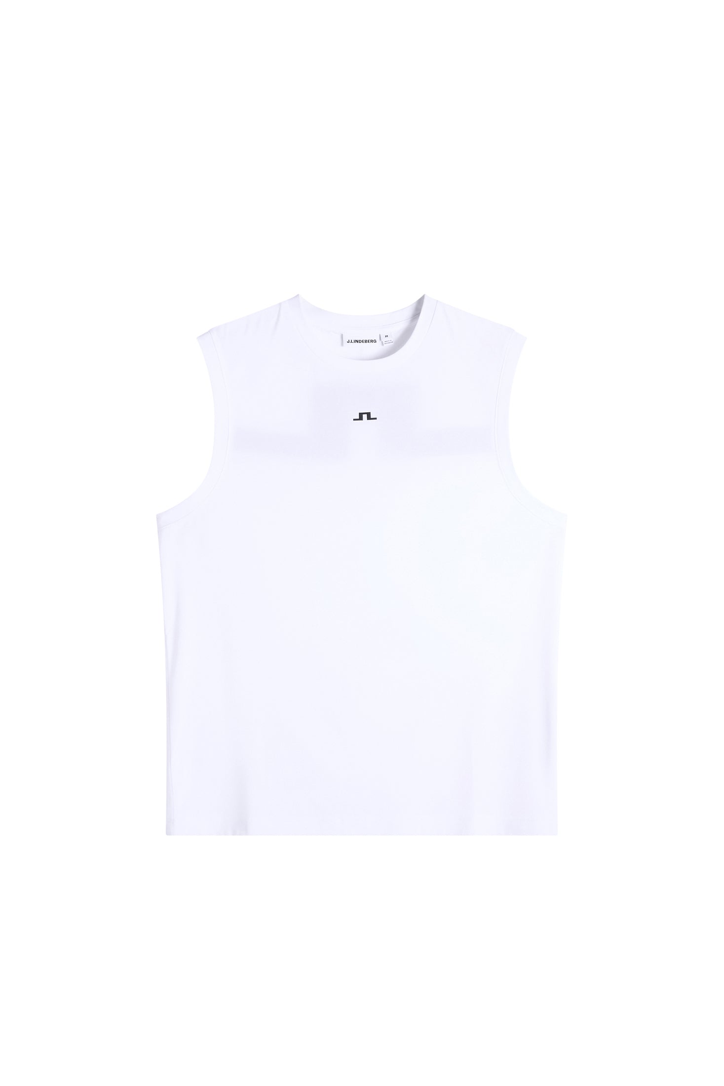 efu EATHER SLEEVELESS TOP ホワイトF Xander Sleeveless Tee / White – J.Lindeberg EU