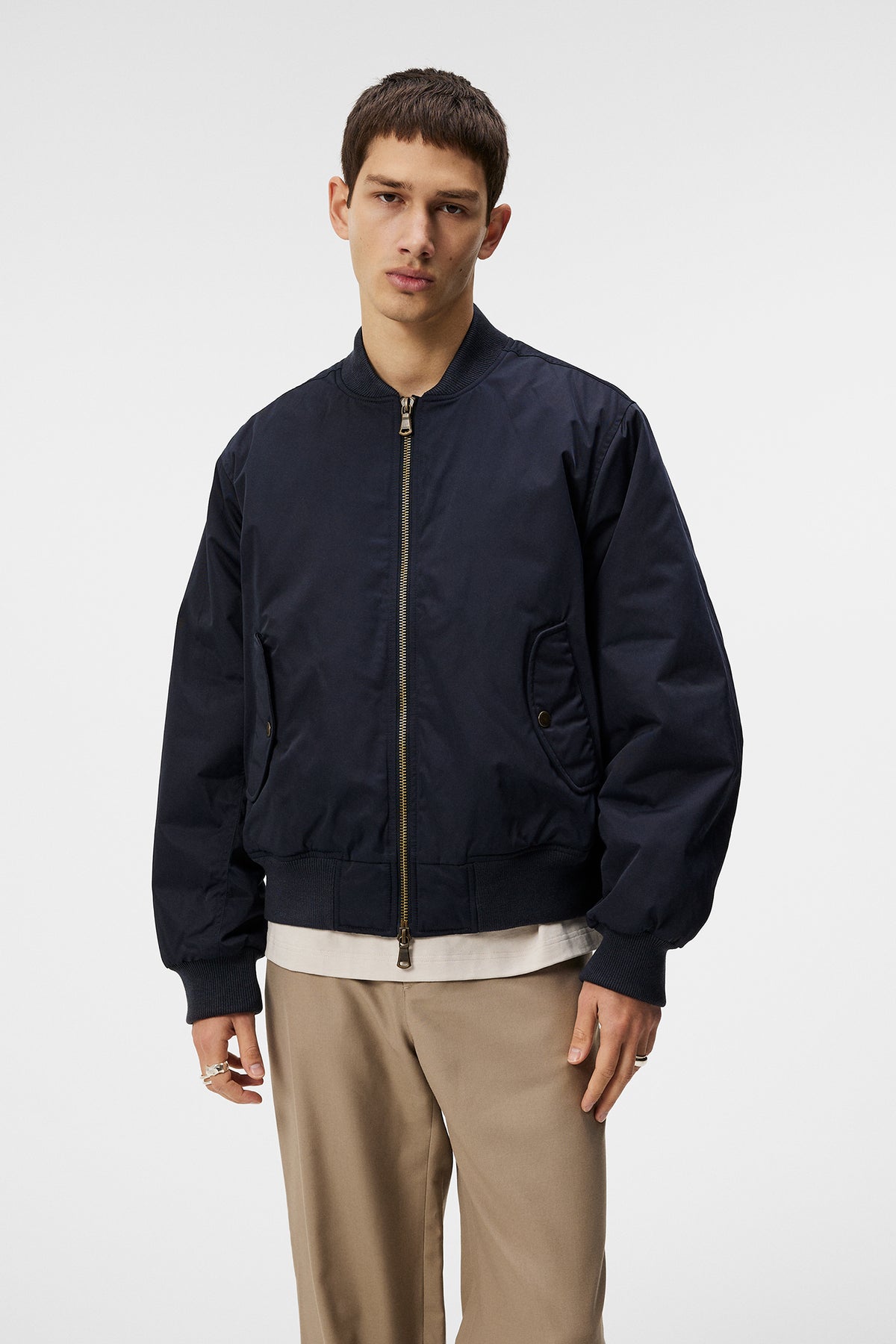 Bradfield Twill Nylon jacket / JL Navy