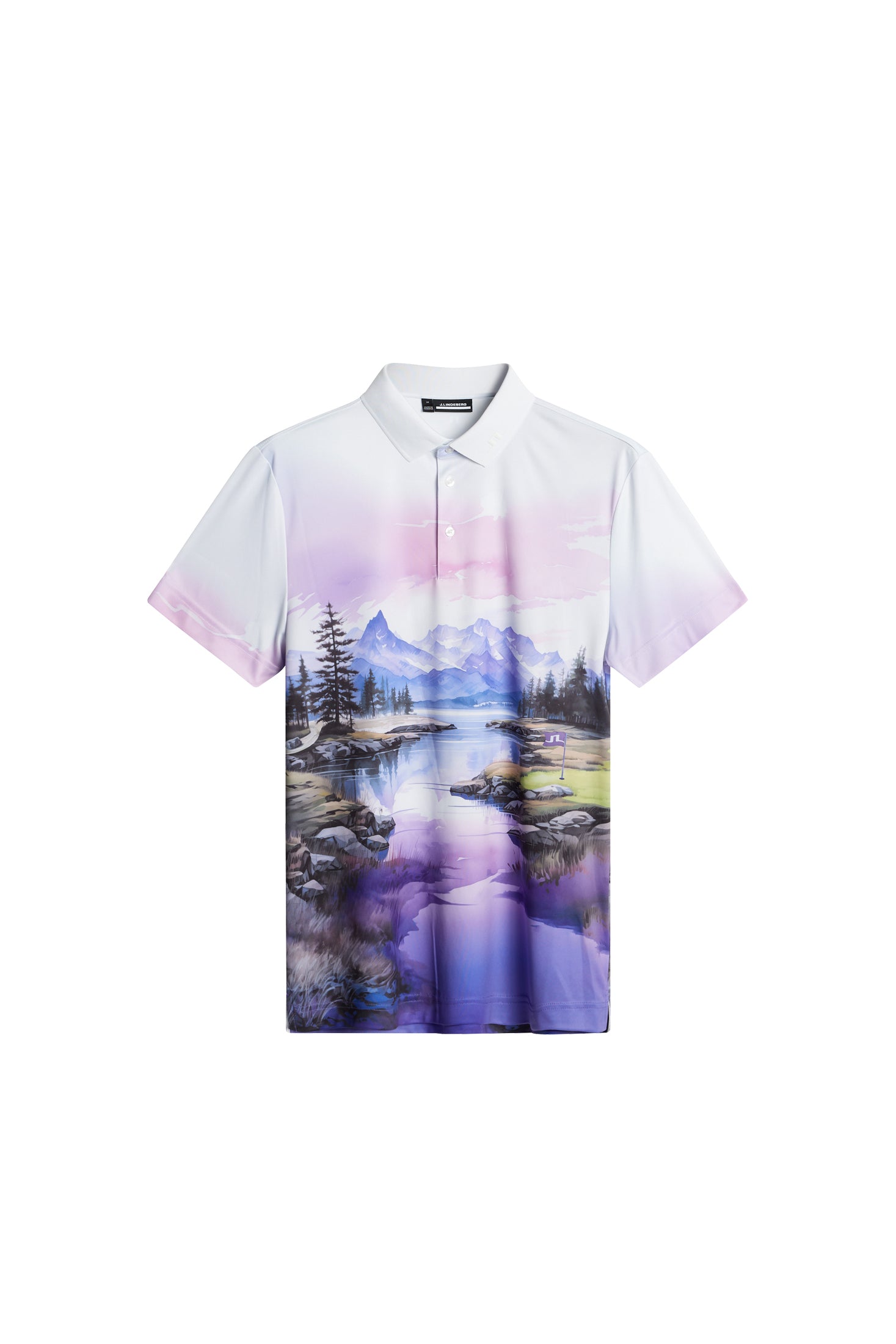 【LEINWANDE】 Landscape Jacquard Polo leinwande Landscape Jacquard Polo