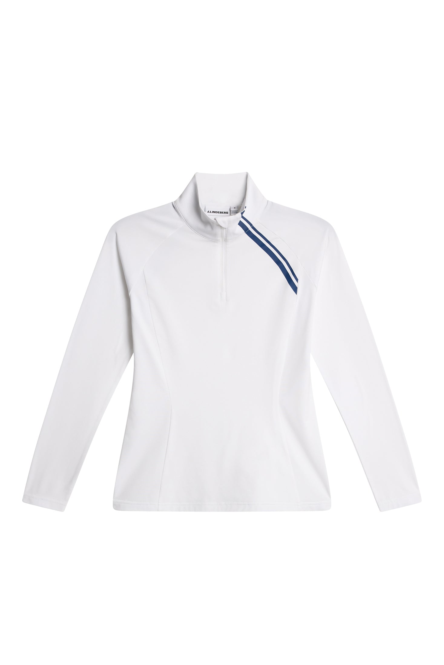 Nadu Qaurter Zip Mid Layer / White – J.Lindeberg EU
