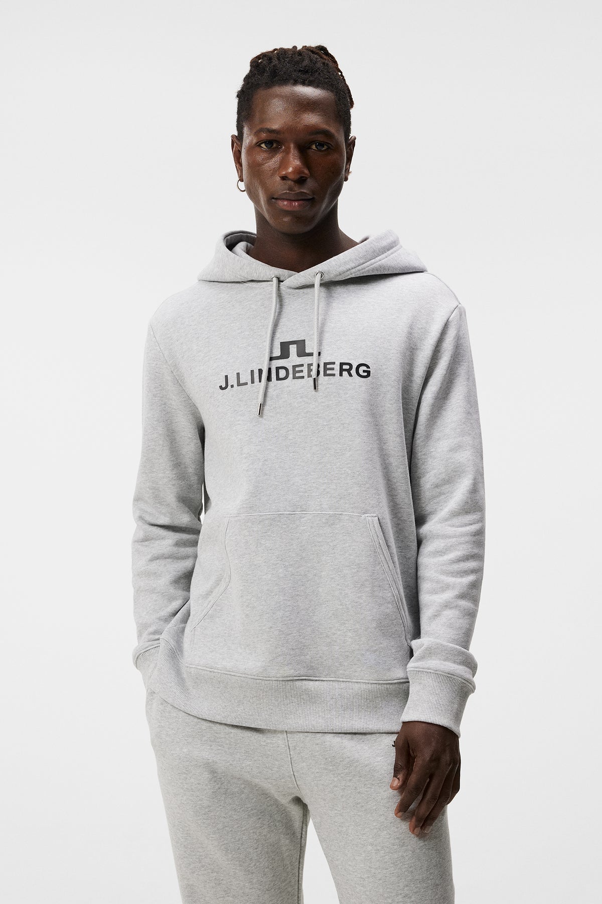 Alpha Hood / Light Grey Melange
