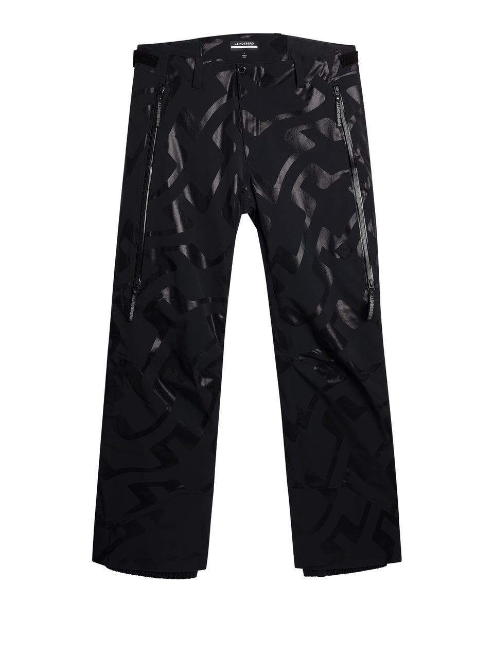 Omnia  Pants Printed / Bridge Wave XL Black Gloss