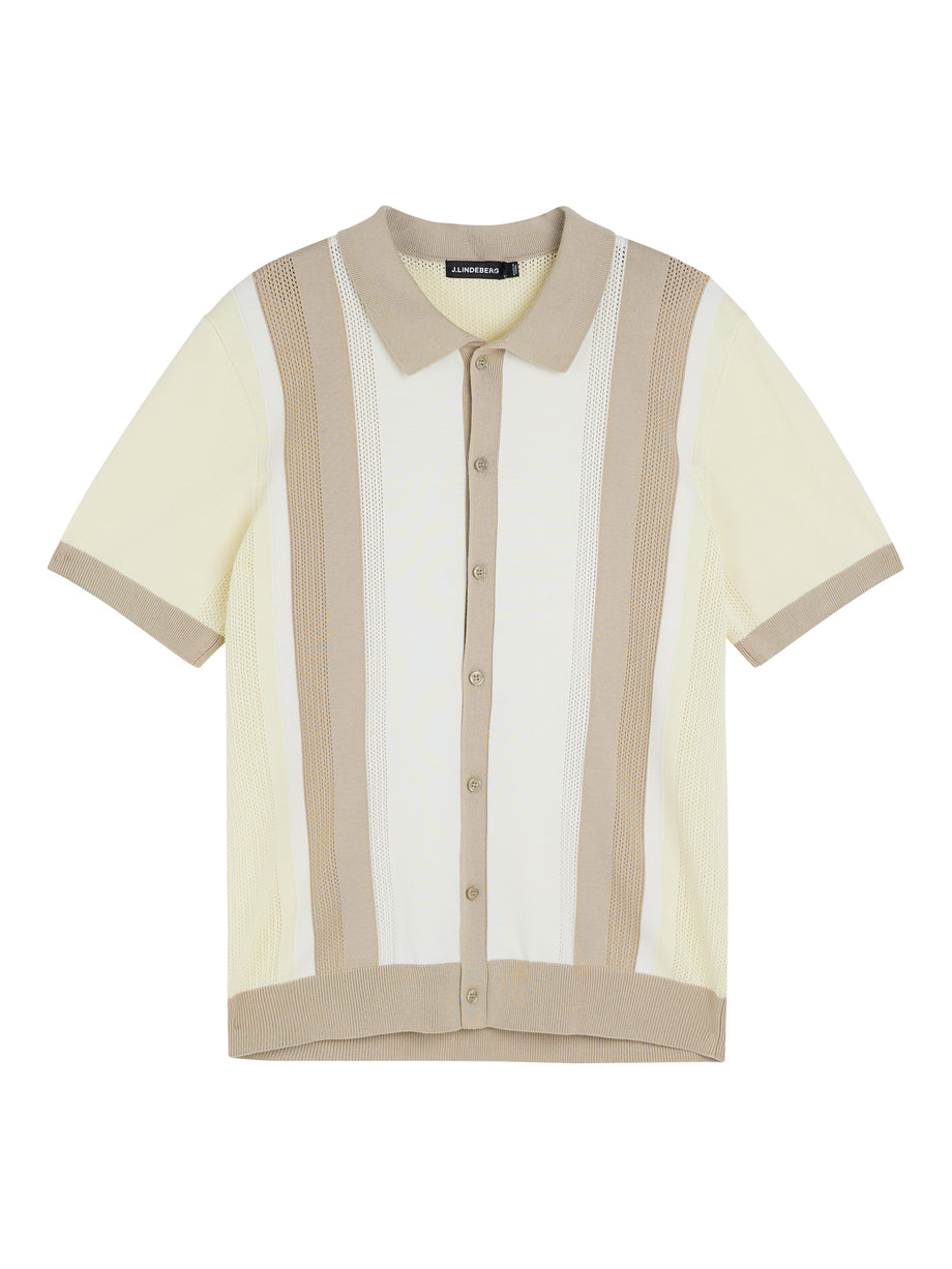 Rey Striped Shirt / Safari Beige
