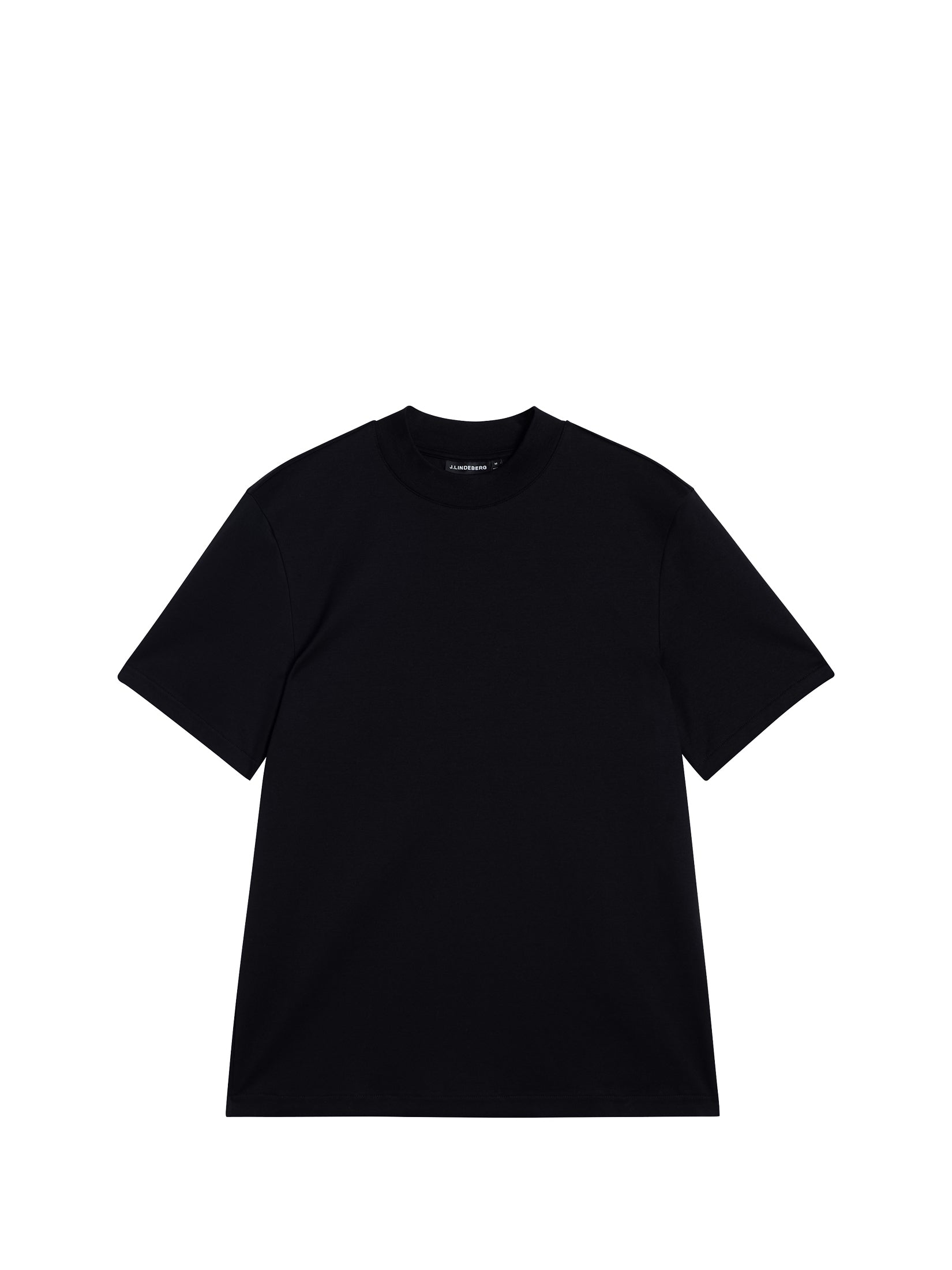 Ace Mock Neck T-shirt Black – J.Lindeberg