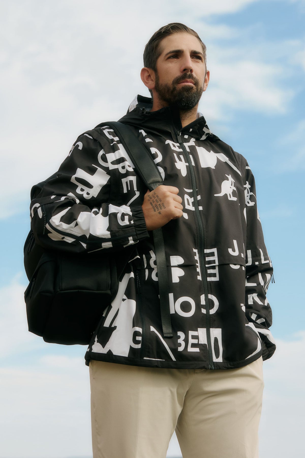 Our Ambassadors arriving at Royal Portrush