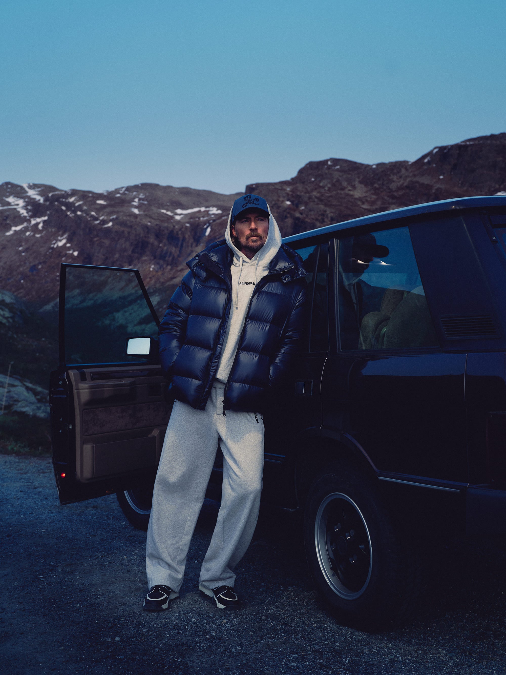 FW25 Campaign From sea to summit with Mark Wystrach – J.Lindeberg EU
