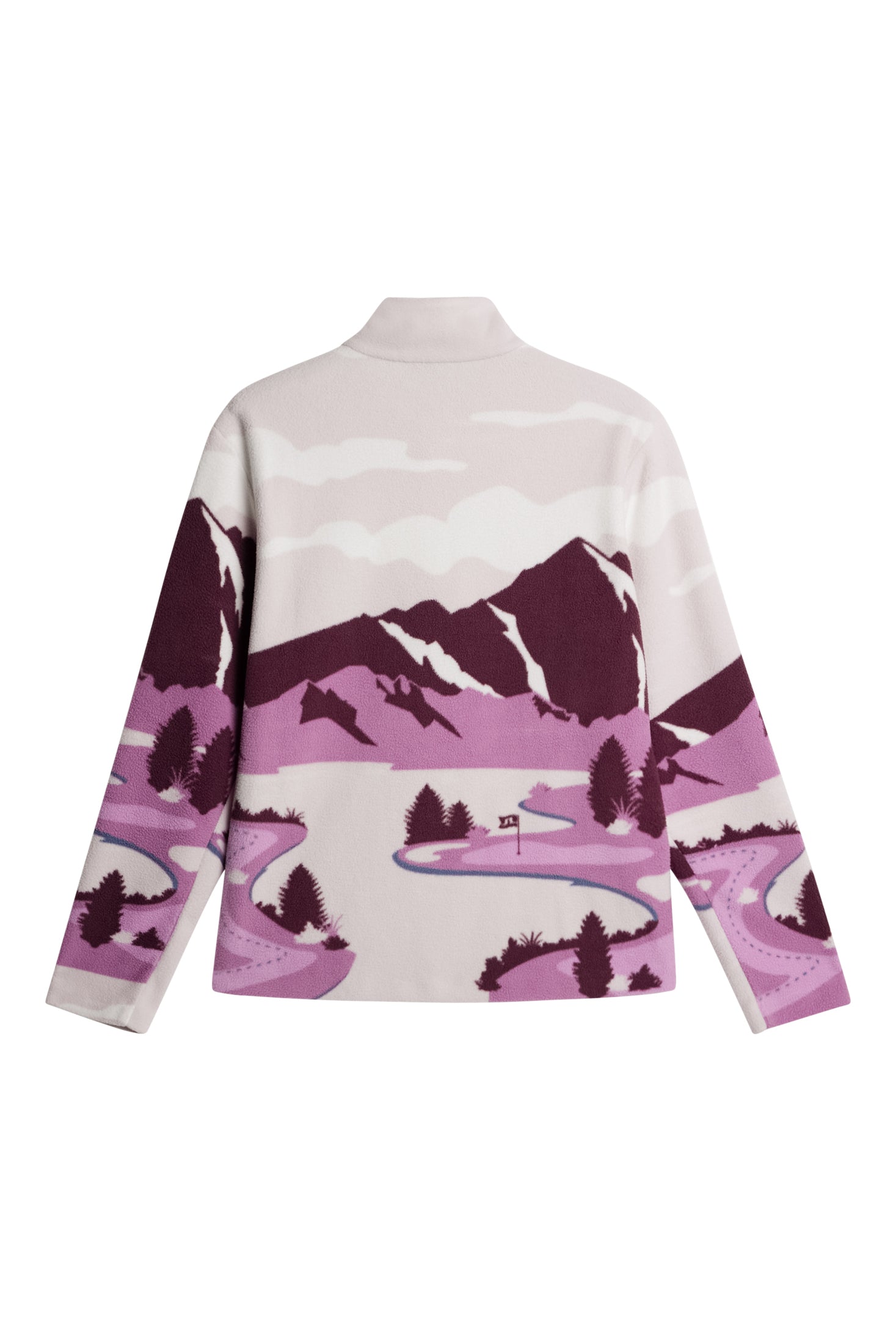 Sammie Pile Jacket / Landscape Fleece Purple L – J.Lindeberg EU