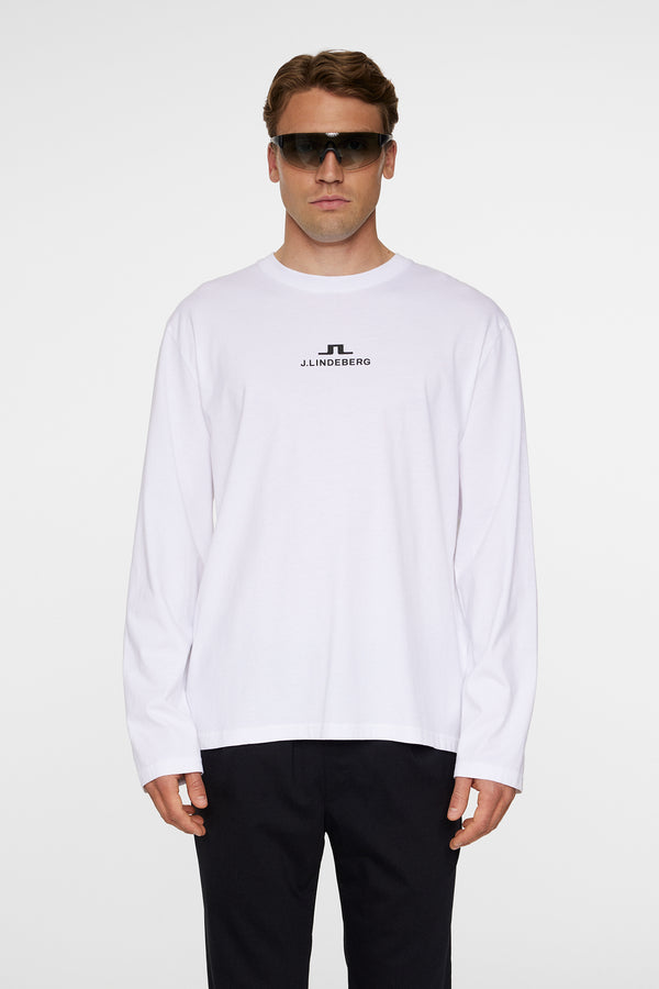 Cale Logo Longsleeve T-shirt / White