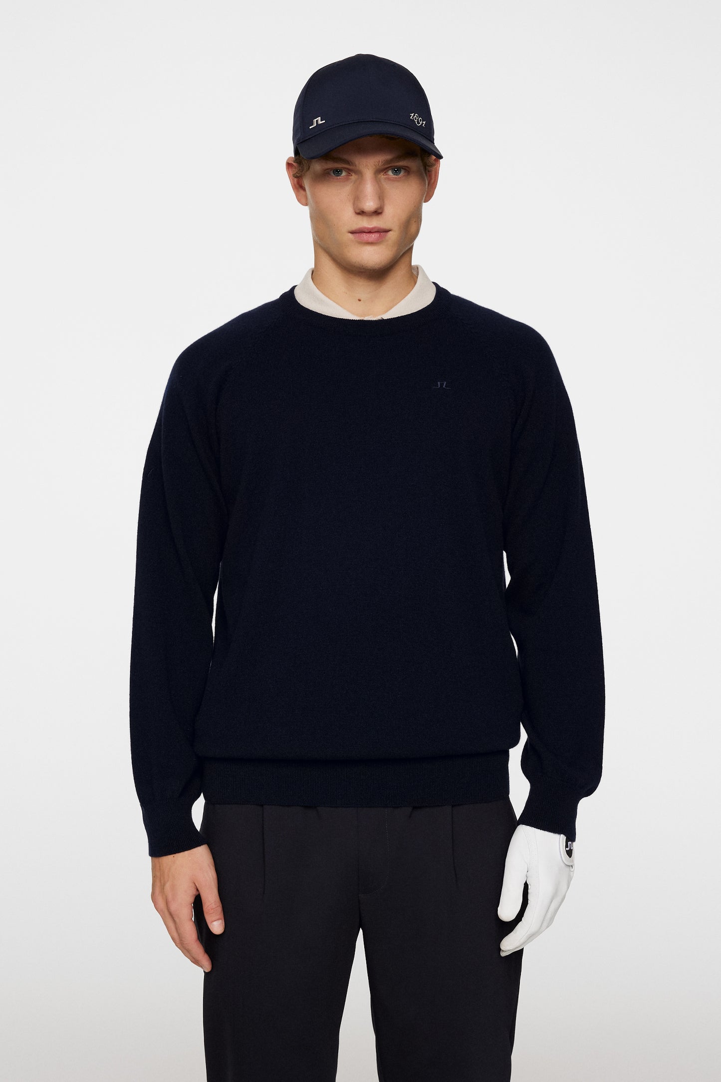 Gary Cashmere Sweater / JL Navy