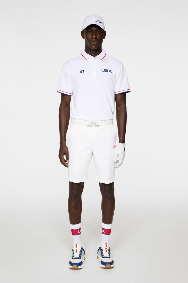 Timeo Regular Fit Polo / White
