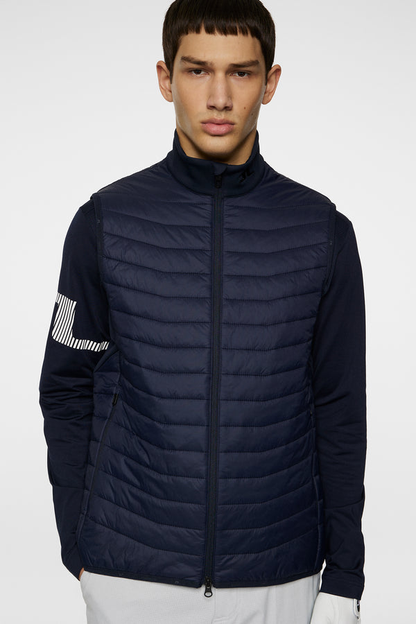 Holden Quilt Hybrid Vest / JL Navy