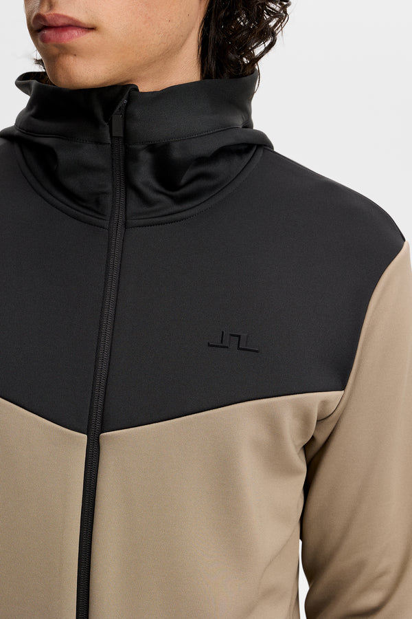 Maclean Zip Hood / Brindle
