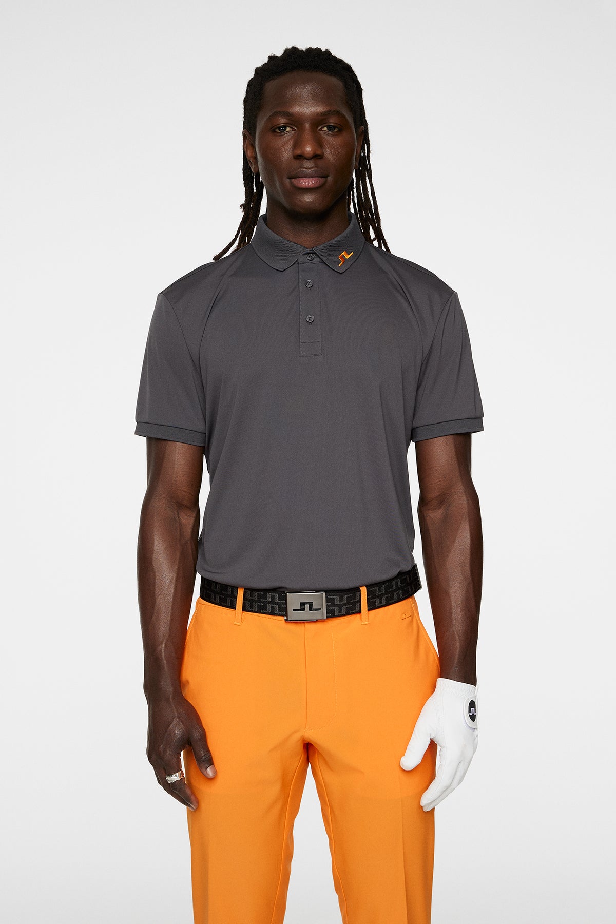 KV Regular Fit Polo / Asphalt