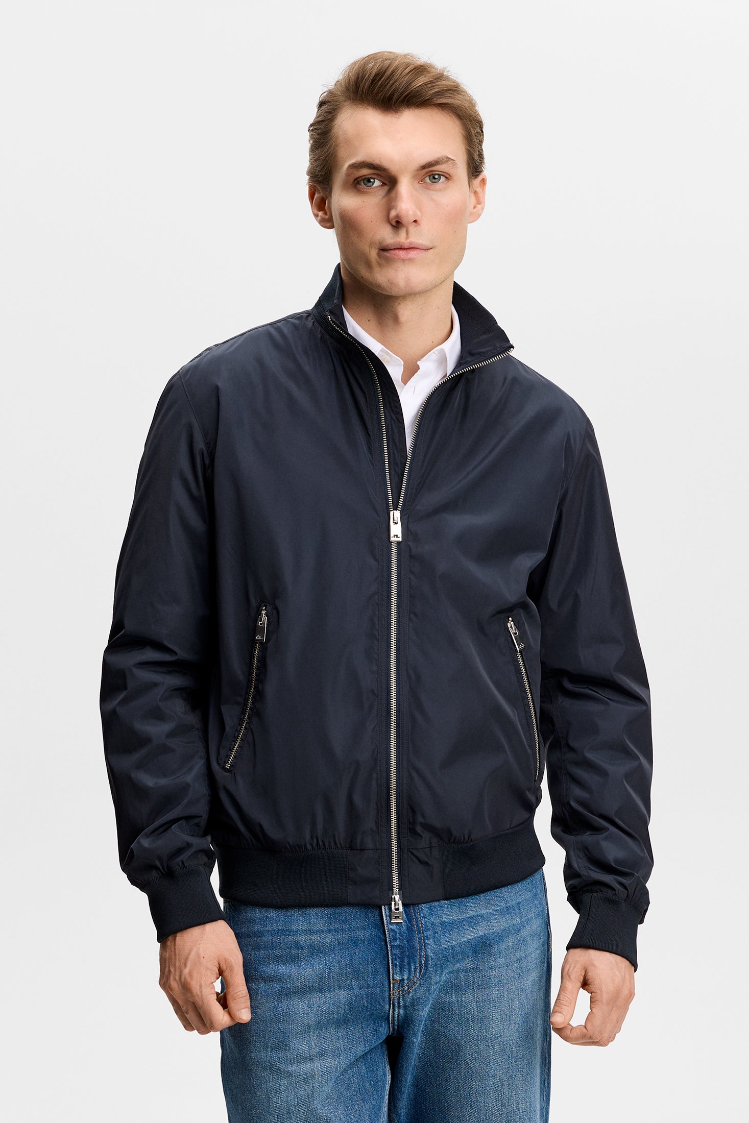 Kevin Poly Jacket / JL Navy – J.Lindeberg EU
