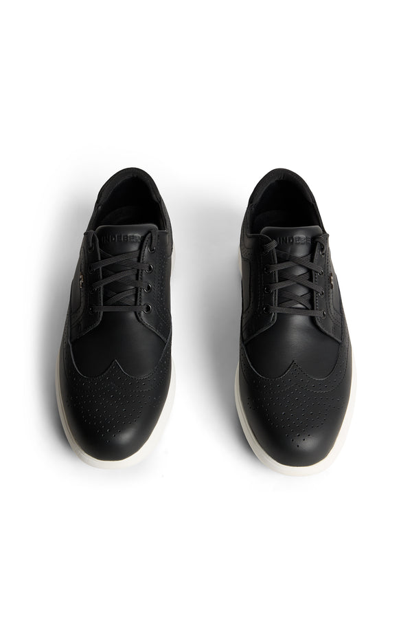 Fairway Brogue Golf Sneaker W / Black