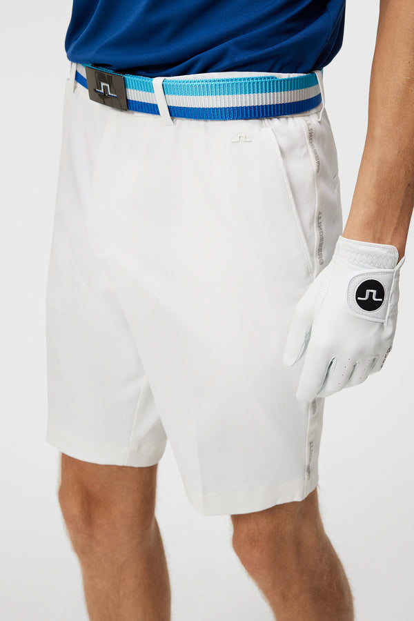 Stuart Stripe Shorts / White