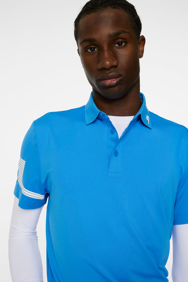 Heath Strike Polo / Sonic Blue