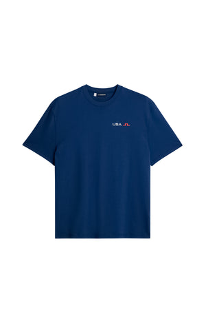 Elie Unisex T-Shirt / Estate Blue