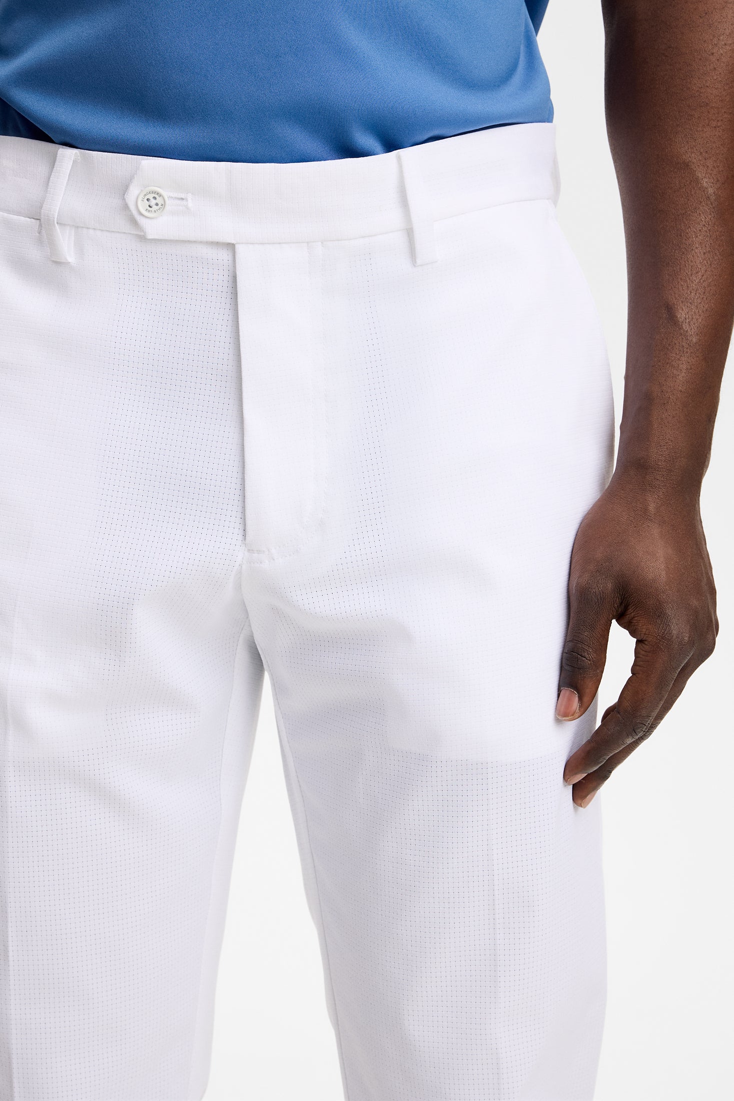 Vent Pant White | Breathable Golf Pants | J.LINDEBERG®