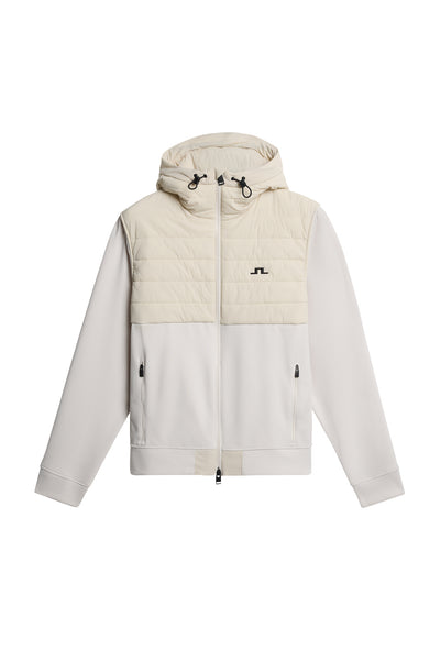Gage Hybrid Hood Jacket / Moonbeam | J.Lindeberg Official