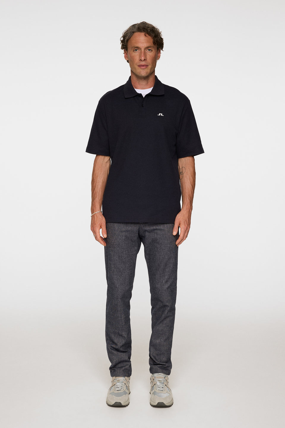 Ched Micro Pattern Pants / Vintage Indigo