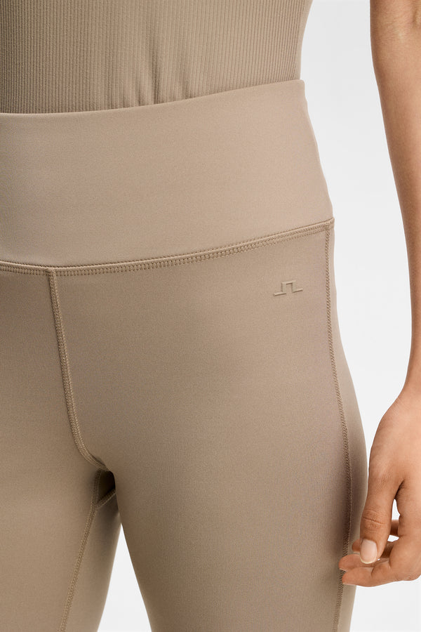 Fiona Flared Leggings / Brindle