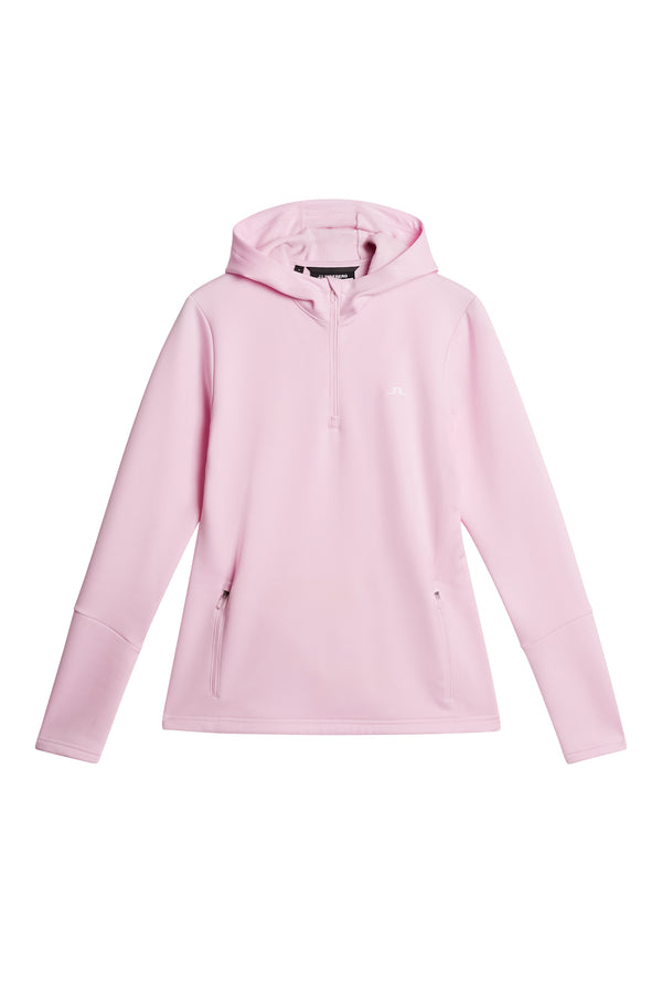 W Aerial Quarter Zip Hood / Nosegay