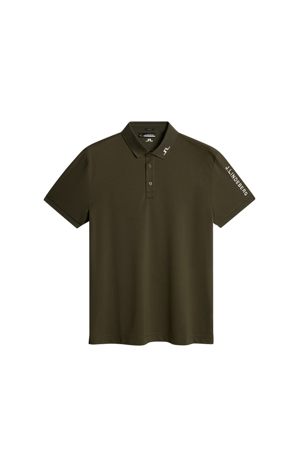 Tour Tech Slim Fit Polo / Forest Green