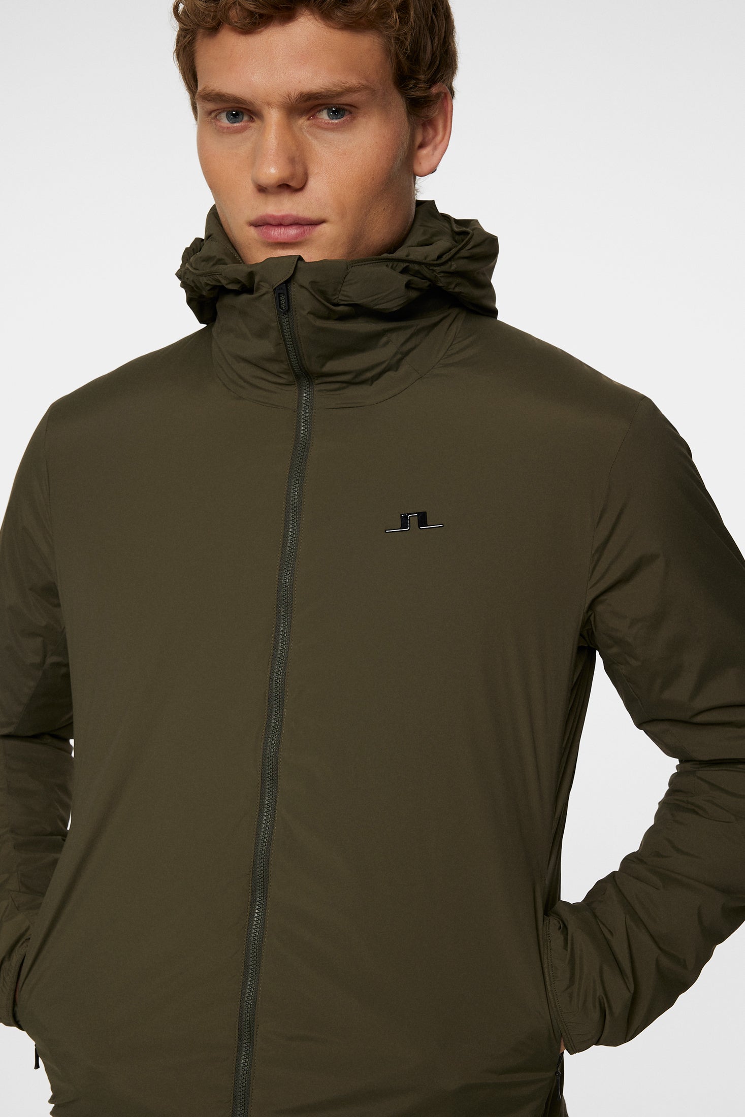 Clinton Hood / Forest Green – J.Lindeberg