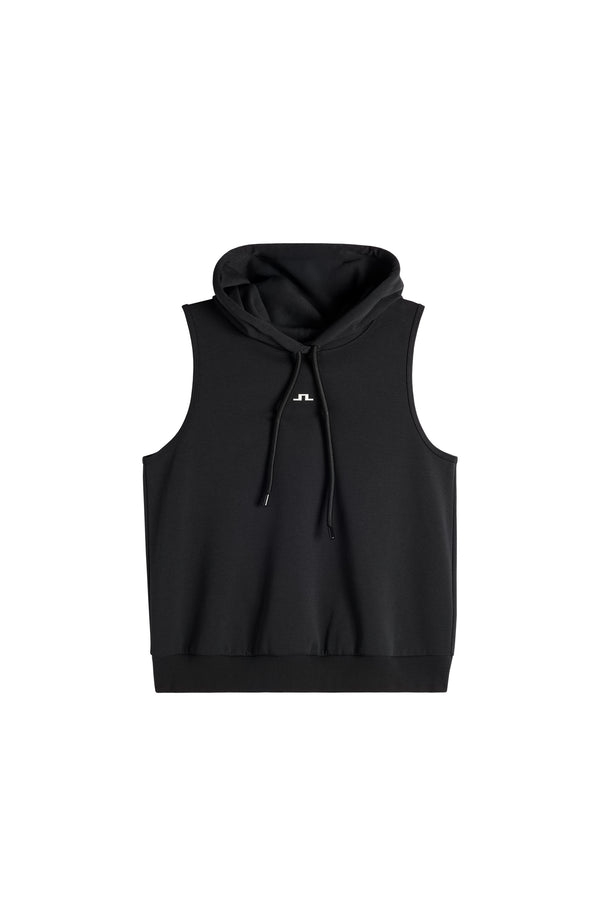 Sarah Sleeveless Hood / Black