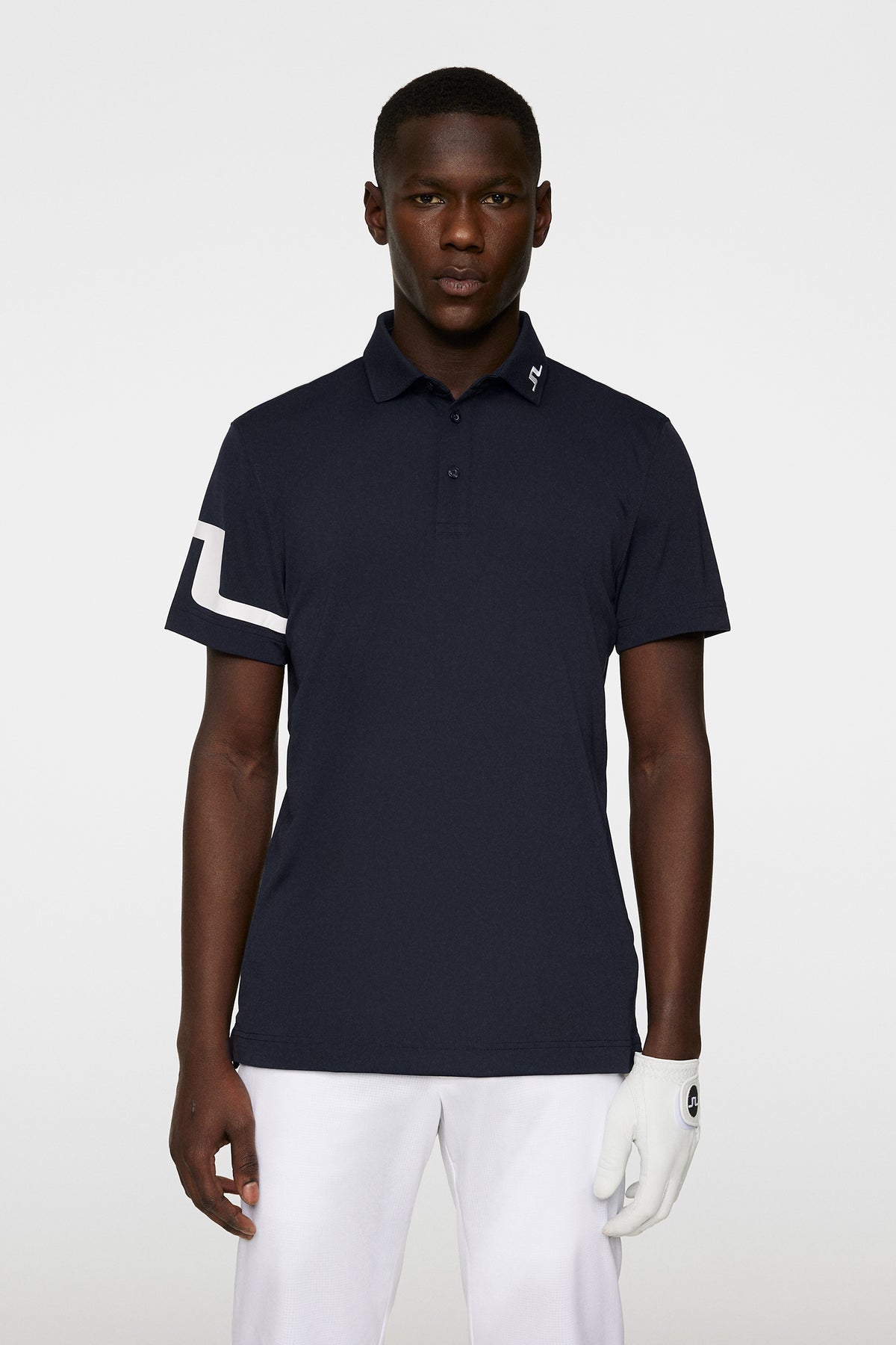 Heath Regular Fit Golf Polo JL Navy –