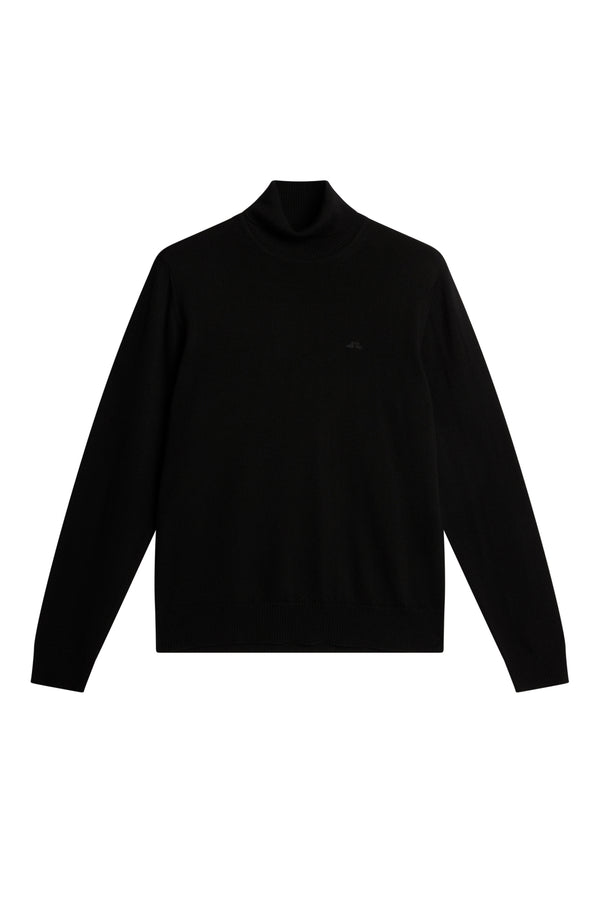 Kaden Merino Turtle Neck / Black