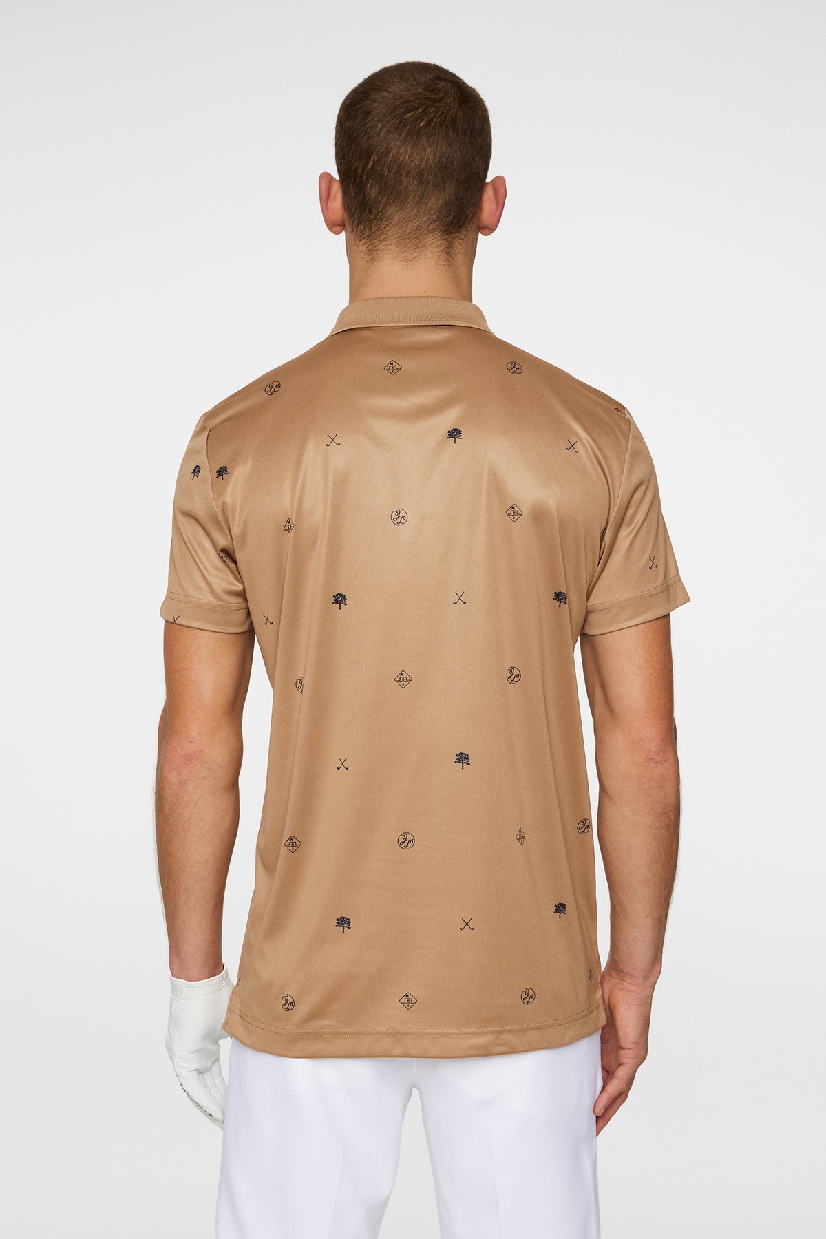 Club House Motif Polo / Golf Micro Tigers Eye S