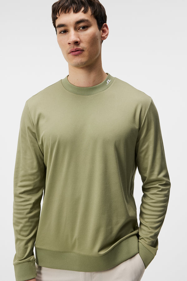 Jones Jersey Sweater / Oil Green