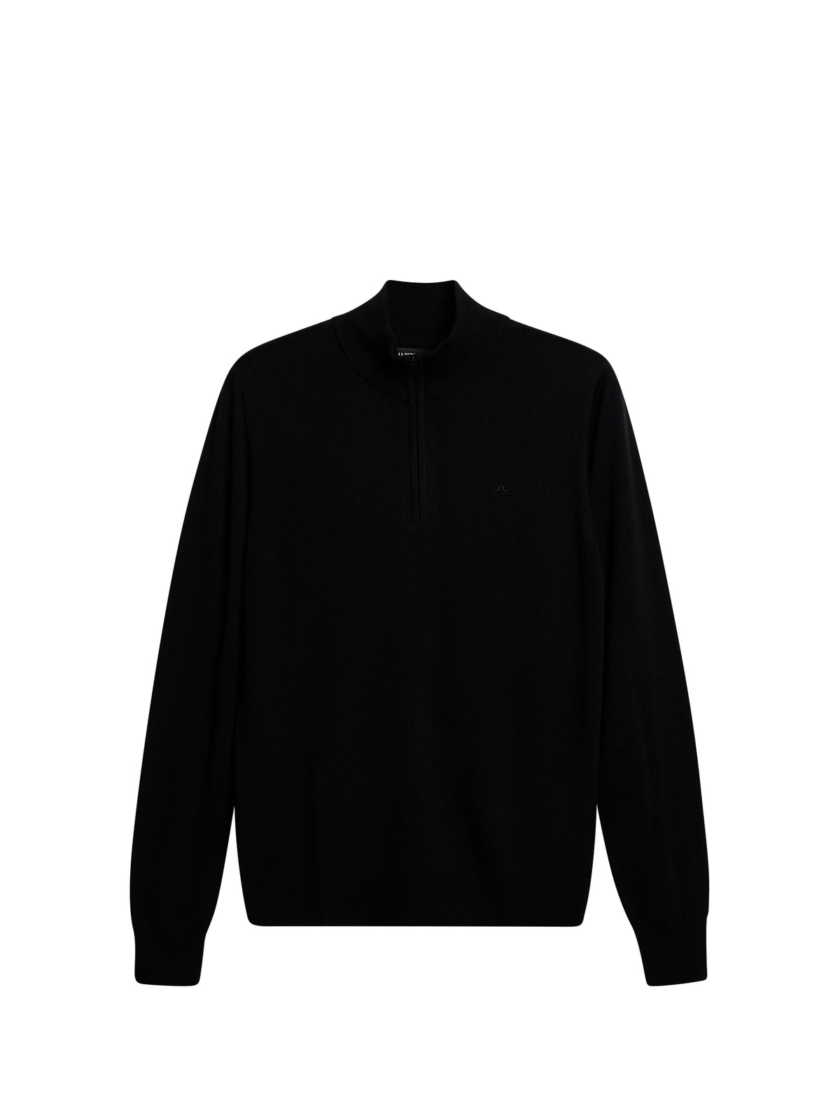 Kiyan Quarter Zip Sweater / Black