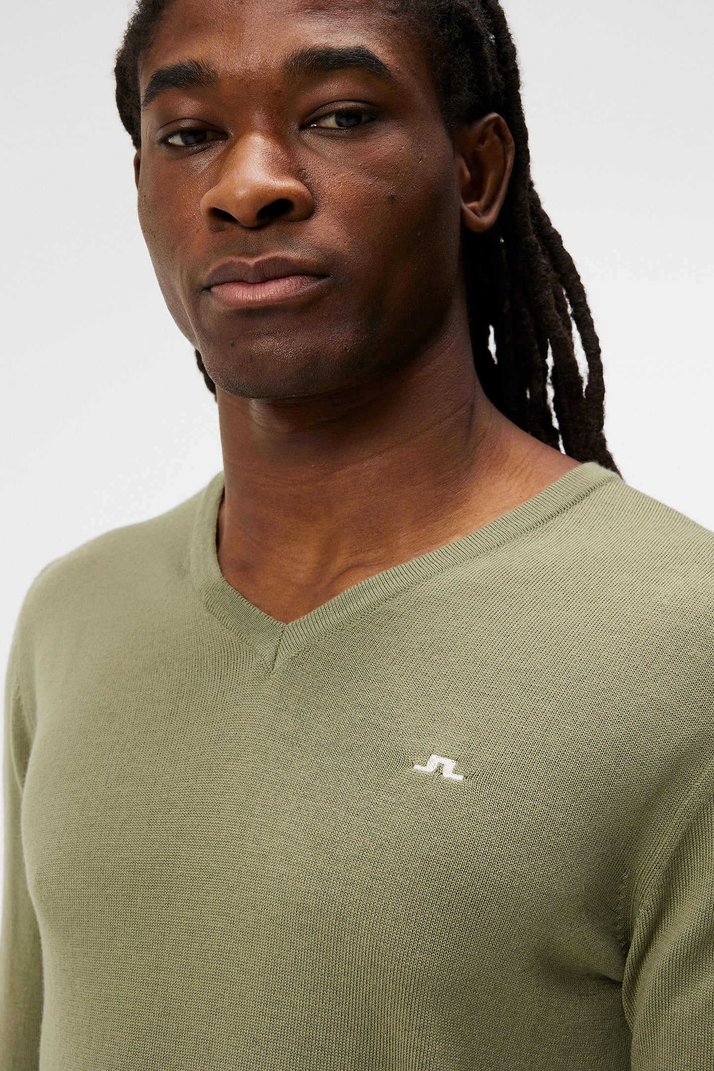 Lymann Knitted Sweater / Oil Green