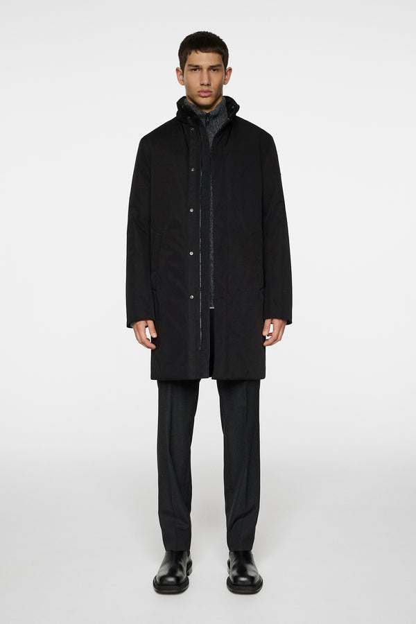 Hassan 2L Padded Coat / Black