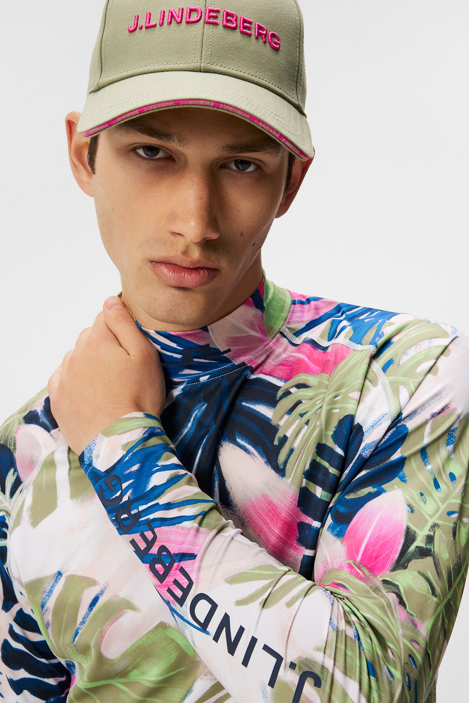 Aello Soft Compression Print / Calypso Oil Green