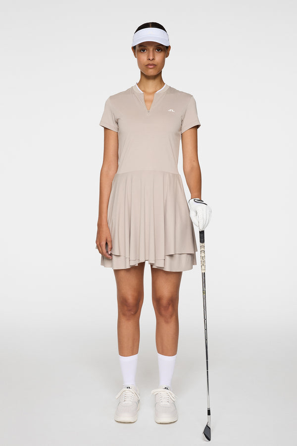 Haven Dress / Oyster Brown