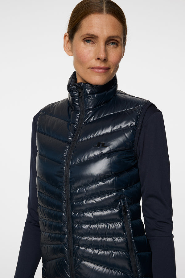 Lara Light Down Vest / JL Navy