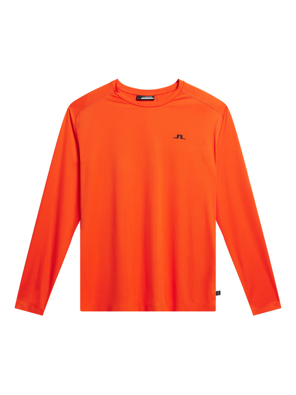 Diamond Long Sleeve Tee / Tangerine Tango